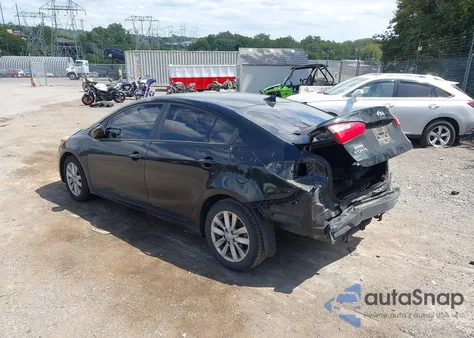 2016 Kia Forte Lx из США, поврежденный, VIN KNAFX4A68G5559290